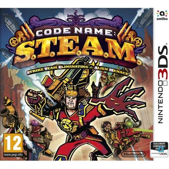 Code Name : S.T.E.A.M. Jeu 3DS