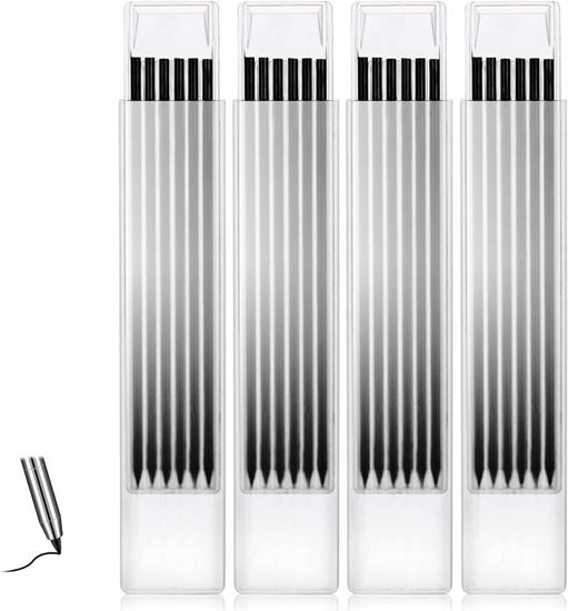 JUGUTA Recharges De Crayons De Charpentier, 24Pcs 2.8Mm