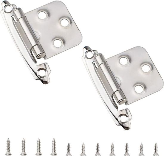 INCREWAY Lot 8 Clips à Ressort Pour Tente, Kayak, Pagaie – Acier Manganèse, Bouton 8mm, Longueur 60mm
