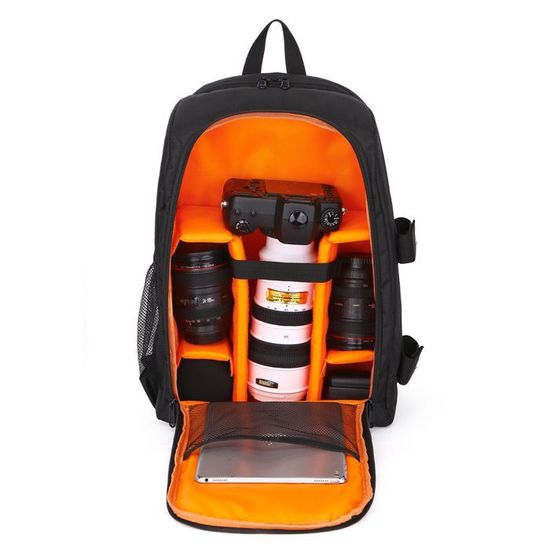 Sac à Dos étanche Pour Appareil Photo – Compartiment Trépied, Anti-vol, Pour Reflex Et Hybride – Nikon, Canon, Sony