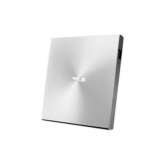 Graveur DVD externe Asus SDRW-08U7M-U-SIL-G-AS-P2G Zendisk - USB 2.0 - Argent
