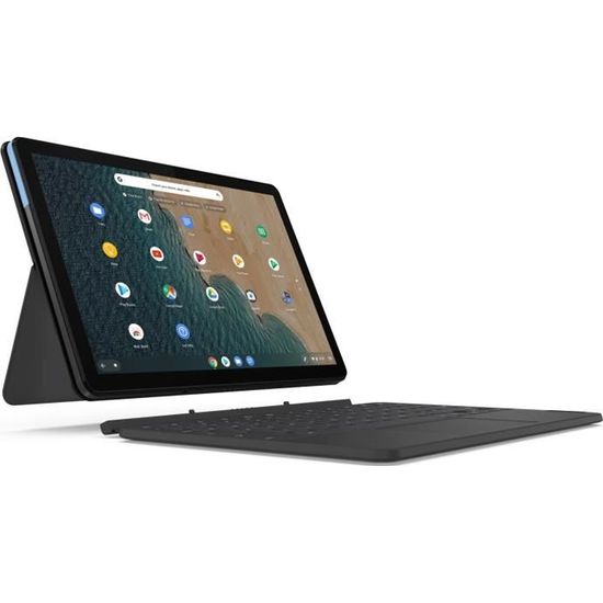 Tablette Tactile LENOVO IdeaPad Duet Chromebook - 10,1" FHD - 4Go RAM - Stockage 64Go - Chrome OS - AZERTY