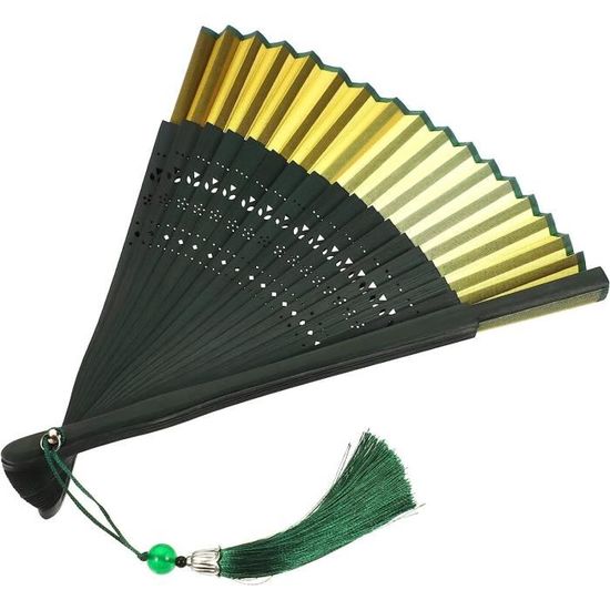 Ventilateur pliable Tai Chi Kung Fu,accessoire de Fitness pour la