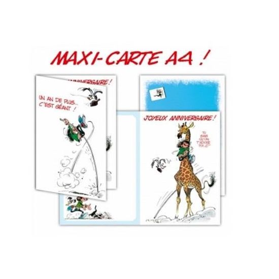 Gaston Lagaffe Maxi Carte Anniversaire Un An De Plus Achat Vente Carte Postale Gaston Lagaffe Maxi Carte A Cdiscount Gaston Lagaffe Maxi Carte Anniversaire Un An De Plus Achat Vente Carte Postale Gaston Lagaffe Maxi Carte A Cdiscount