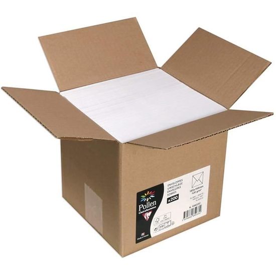 Boîte pâtissière blanche 23x23x7.5(h) cm - carton de 200 unités Boîte pâtissière blanche 23x23x7.5(h) cm - carton de 200 unités