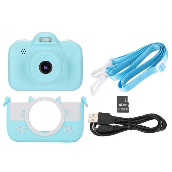 Appareil Photo Numérique Pour Enfants 3-10 Ans - écran 5.1 Cm, 32 Go Incluse, Jeu, MP3, Couleur Violet - 5