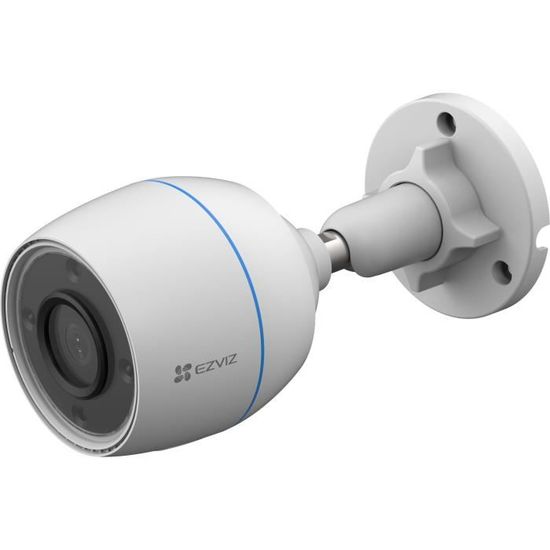 Caméra de sécurité extérieure EZVIZ C3TN couleur - Résolution 1080p - Vision nocturne - Défense active