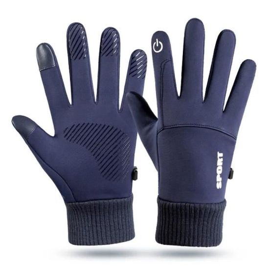 Gants Chauffants Femme Gants écran Tactile Isotoner - Femme Motif Piment Doublure Polaire Gants Femme Chauffant