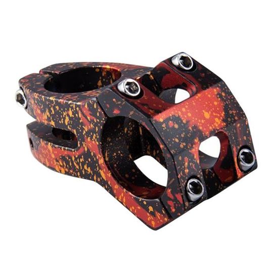 Rehausse Guidon VTT Potence De Vélo Réglable ±60° - 120mm - Aluminium - Pour VTT, Route, BMX - Diamètre 31.8mm Rehausse Guidon 120mm