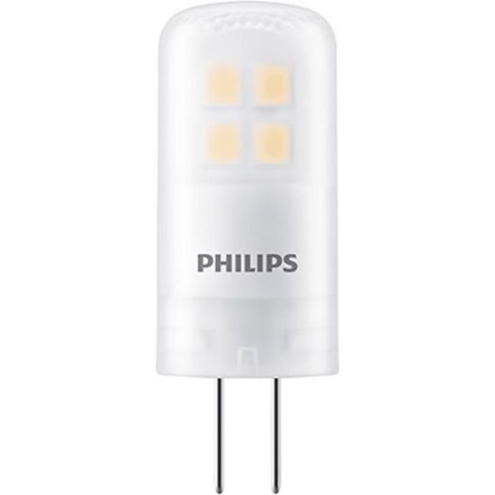 Ampoule LED EEC: A++ (A++ - E) Philips Lighting 76785300 76785300  G4 Puissance: 1.8 W  blanc chaud    2 kWh/1000h