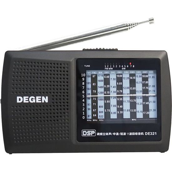 Radio Portable Petit ini F/A (W) / SW avec Une Excellente Réception Radio Portable Petit ini F/A (W) / SW avec Une Excellente Réception