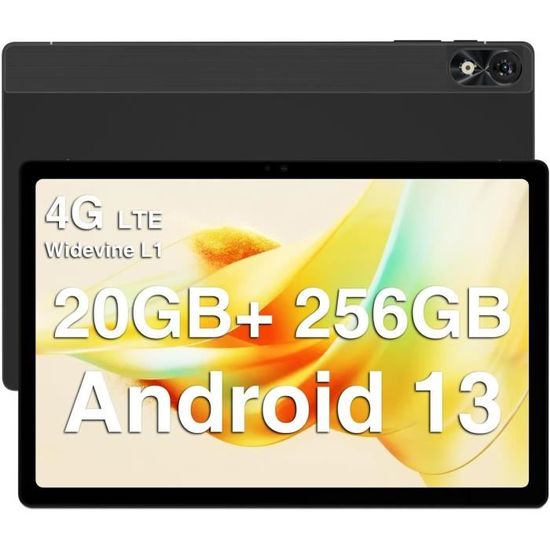 T10 Plus Tablette Android 13, 20Gb Ram+256Gb Rom(1Tb Tf), Écran 2K De  10,51, 8250Mah Tablette Tactile, Caméra 13Mp, Tüv Cert[J346] - Cdiscount  Informatique
