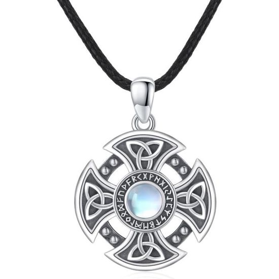 Pendentif Œil D'Horus En Argent Sterling 925 Avec Lapis-Lazuli - Bijou Égyptien Et Celtique