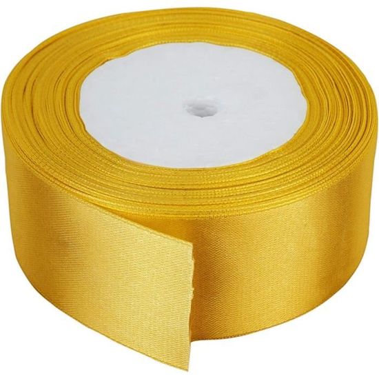 Ruban Cadeau Brillant Avec Fil Métallique - Largeur 63 Mm, Longueur 9 M, Pour Emballages, Décorations De Noël, DIY