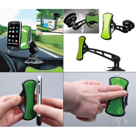 Support téléphone/GPS voiture GripGo