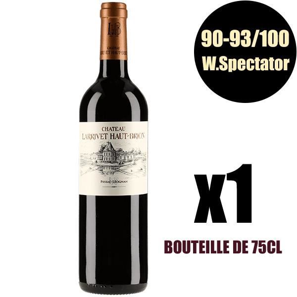 X1 Château Larrivet Haut-Brion 2016 Rouge 75 cl AOC Pessac-Léognan Vin Rouge