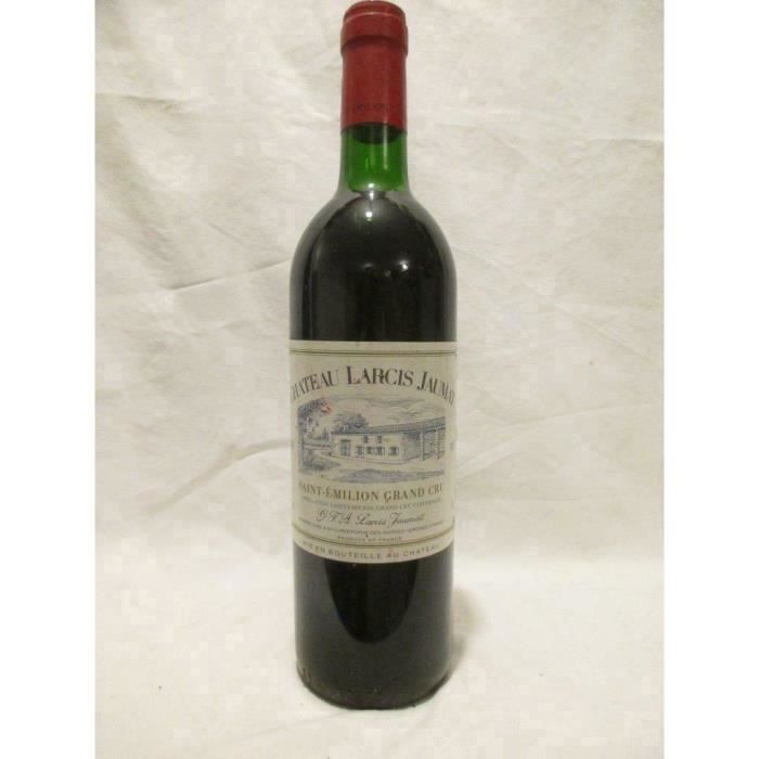 saint-émilion château larcis jaumat grand cru rouge 1989 - bordeaux france