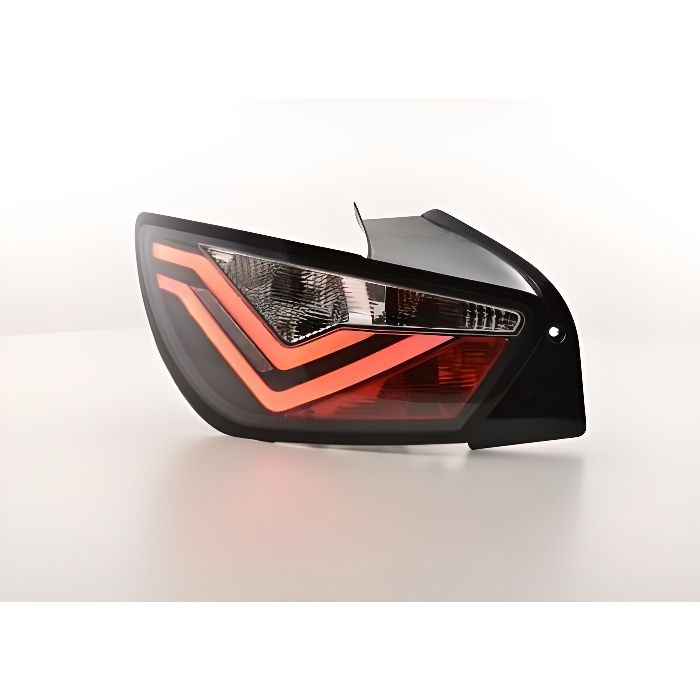 Paire de feux arriere Seat Ibiza 6J de 2008 a 2012 LED noir D-FKRLXLSE016009