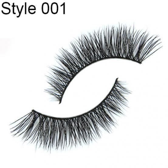 MTF Cheveux De Vison Doux Long Naturel Épais Maquillage Cils Faux Cils Style 001 mtf1133