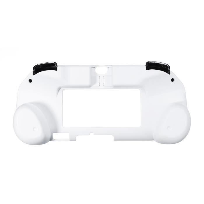 2 En 1 Support Étui pour PS Vita 2000 Me2 R2 Blanc Me41183