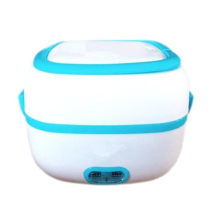 1L Bleu Boîte à lunch électrique Réchauffeur de nourriture électrique multifonctionnel