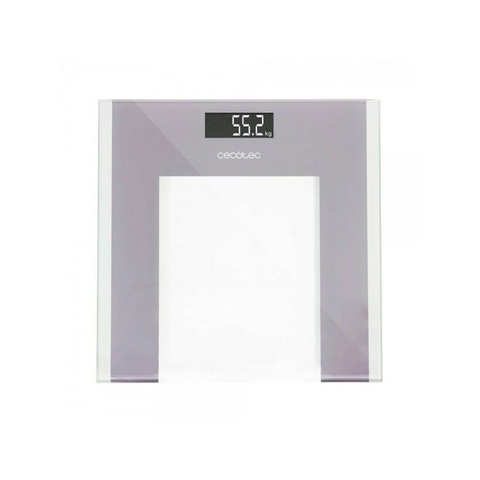 Cecotec Pèse-personnes Digital Surface Precision 9100 Healthy. Avec une plateforme en Verre Trempé , Écran LCD Inversé , Capacité Ma