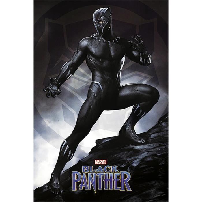 Black Panther Poster Stance