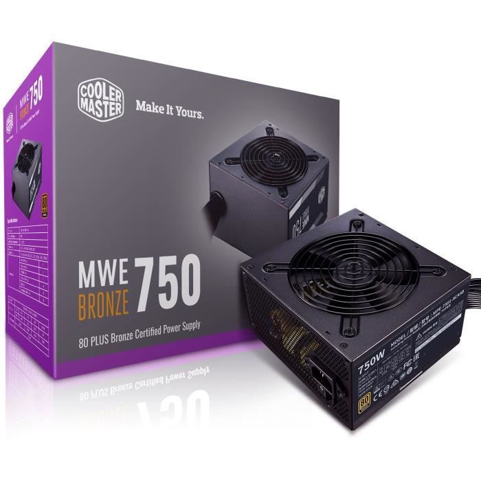 COOLER Master MWE Bronze 750W V2 80