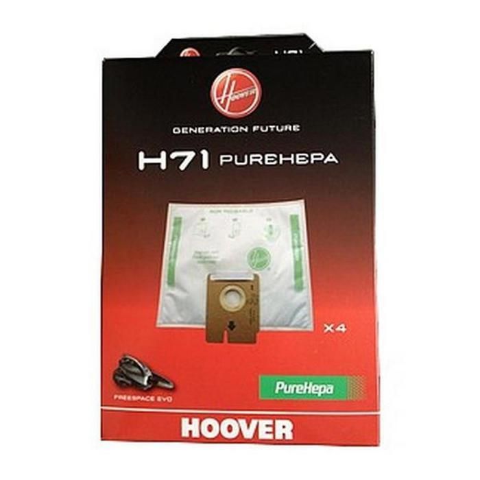 Boite de 4 sacs H71 (230450-24647) - Aspirateur - HOOVER (15393)