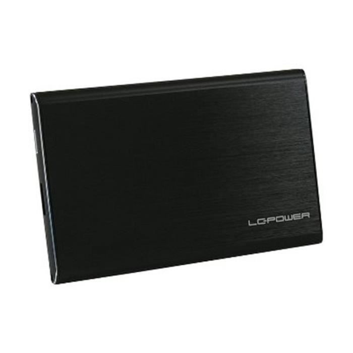 LC-POWER - BOX EXTERNE HD 2,5 « SATA USB 3.0 (LC-25U3-7B-ALU) NOIR