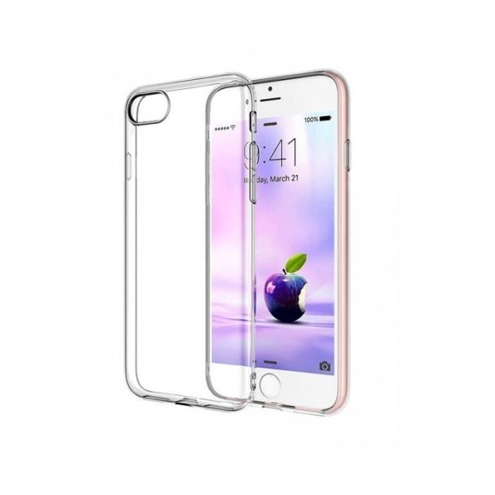 Pour Apple Iphone 8, Ultra Souple Coque Silicone Transparente Clair Ultra Slim