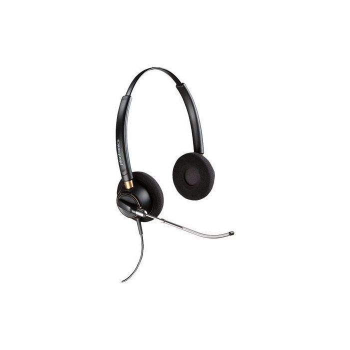 POLY Casque Plantronics EncorePro HW520V - Filaire - Design Sur tête - Stéréo - Supra-aural - 320 Ohm