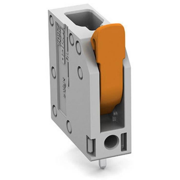 Borne pour circuits imprimés WAGO 2604-3101 4 mm² Nombre de pôles 1 1 pc(s) - CONNECTEUR SECTEUR