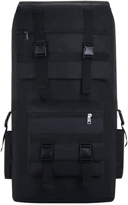 Sac à Dos Grand Format Imperméable Gyios - Pour étudiants, Collège Et Plein Air, Style Masculin - Noir