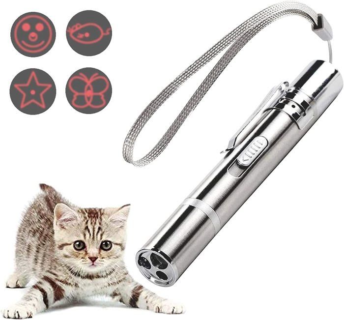 Meilleurs prix pour Jouets interactifs pour chats USB rechargeable lumire LED multifonctionnelle pour entranement Animalerie > Chat > Jouet et j