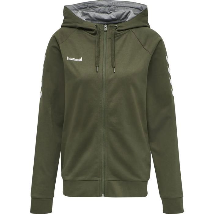 Veste à capuche femme Hummel hmlGO Zip - gris anthracite
