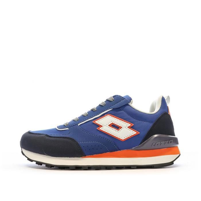 Lotto Baskets Bleu/Blanc/Orange Homme Lotto Twenty 5