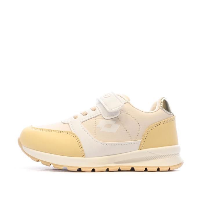 Lotto Baskets Beige/Jaune Fille Lotto Verone