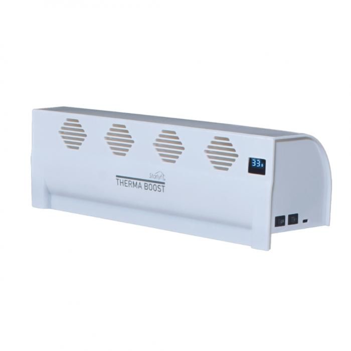 THERMA BOOST ventilateur de chauffage VENTEO Amplificateur de chauffage durable Circulateur de chaleur pour radiateur