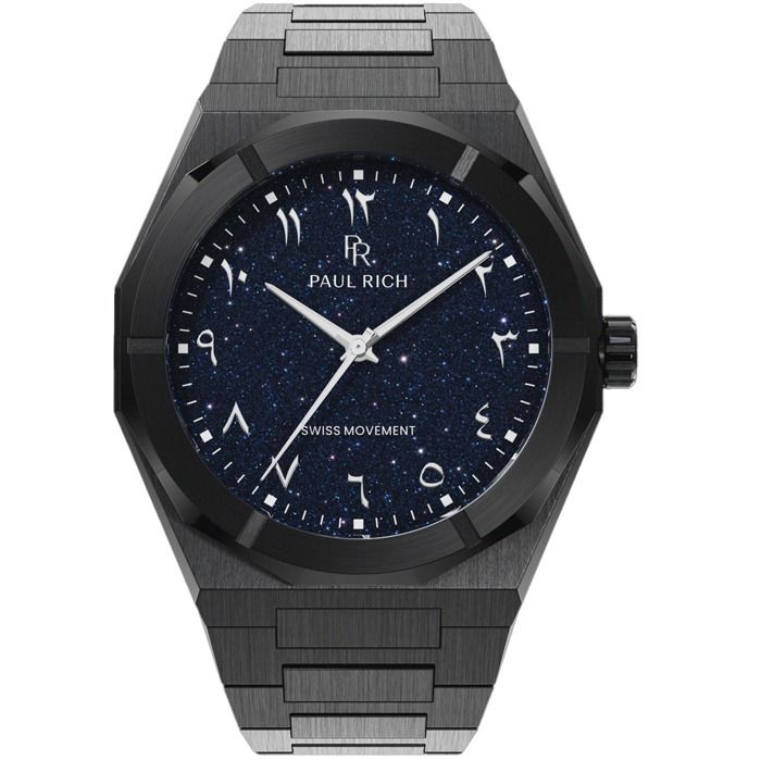 Paul Rich PR-45222 Montre Homme Star Dust II Midnight 43mm 5ATM