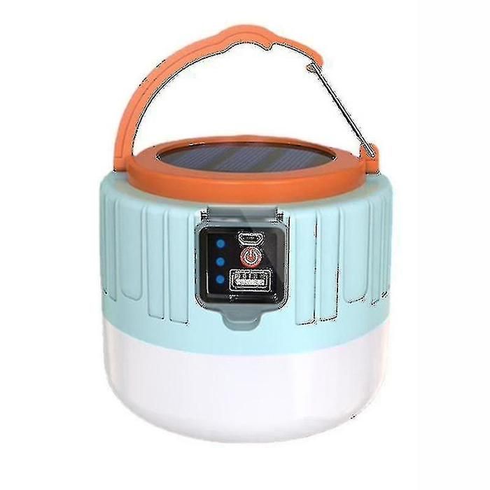 Lampe de camping solaire lanterne de survie lampe portable lampe de poche rechargeable batterie externe