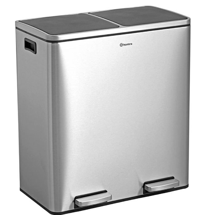 Poubelle automatique Tri Sélectif Double Compartiment 75l – Bonne manière Poubelle automatique Tri Sélectif Double Compartiment 75l – Bonne manière