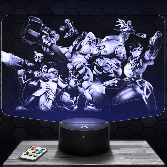 Lampe 3D - Overwatch - Jouet Figurine Cadeau Overwatch -