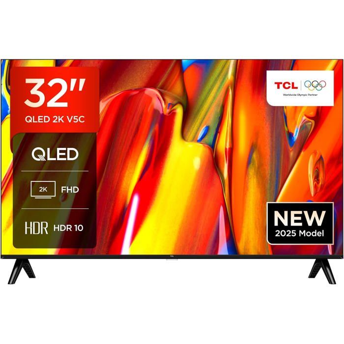 TV QLED TCL 32V5C 32 Smart Full HD HDR Design Mince