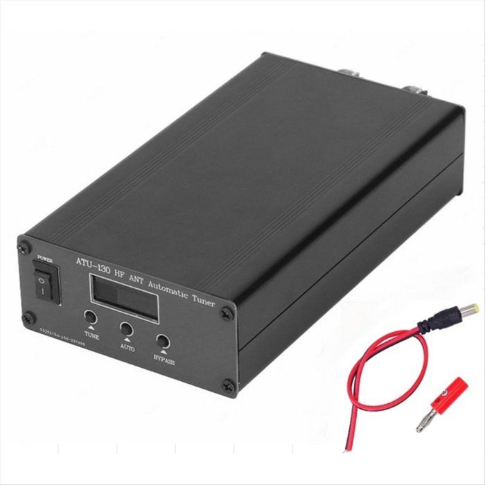 ATU-130 MAX Tuner Automatique HF – 1,8-50 MHz – 200W – Portable Avec Batterie Intégrée