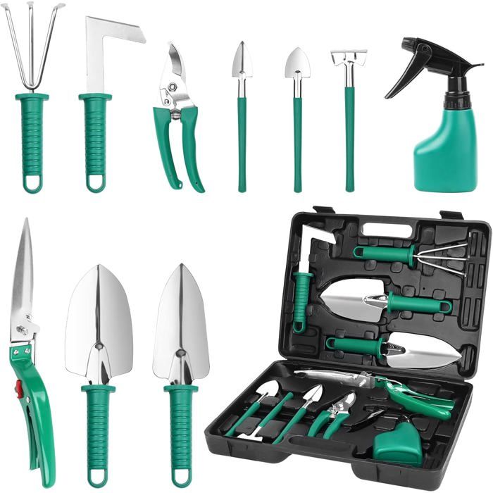 Kit De Jardinage Pour Enfants – Pelle, Fourchette, Arrosoir, Tablier Licorne, Filet, Gants – Dès 3 Ans – Cadeau Nature