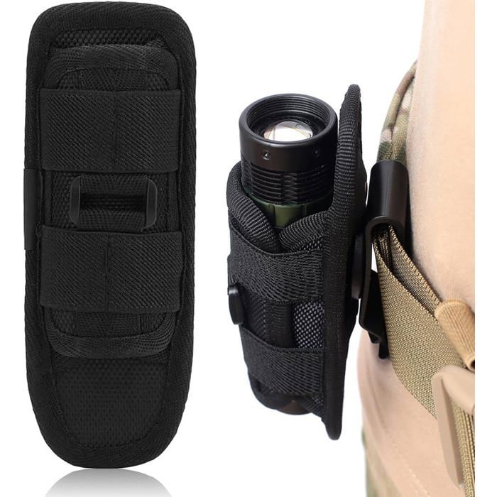 Étui Porte Lampe Tactique-Pochette De Lampe De Poche-Support De Torche Électrique-Pochette DÉtui De Lampe-Poche Pour Ceinture Por
