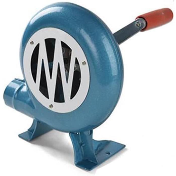 Souffleur Manuel Pour Barbecue Et Cheminée - Pas Besoin D'électricité - Allume Les Braises Rapidement - Dimensions 200x130x50 Mm