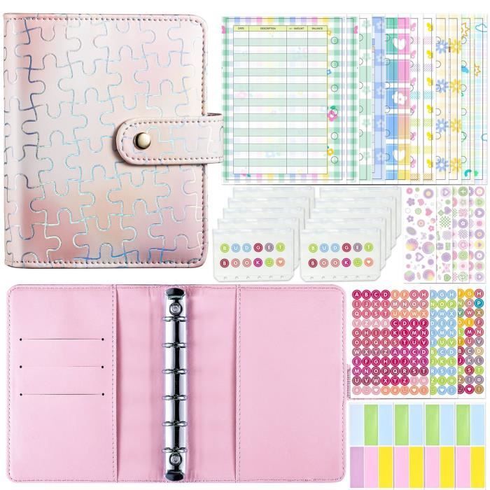 Journal Avec Serrure à Code Pour Femmes/filles - Cuir PU Imperméable, Pages Rechargeables - Format B6 (20x13.7 Cm) - 8
