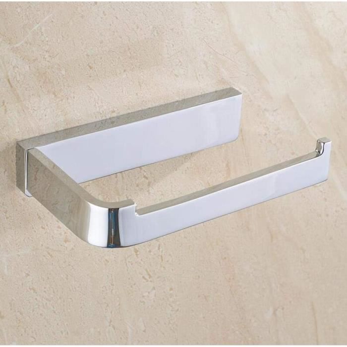 Porte Papier Toilette Mural Avec Tablette Support Papier Toilette Aluminium Porte Rouleau De